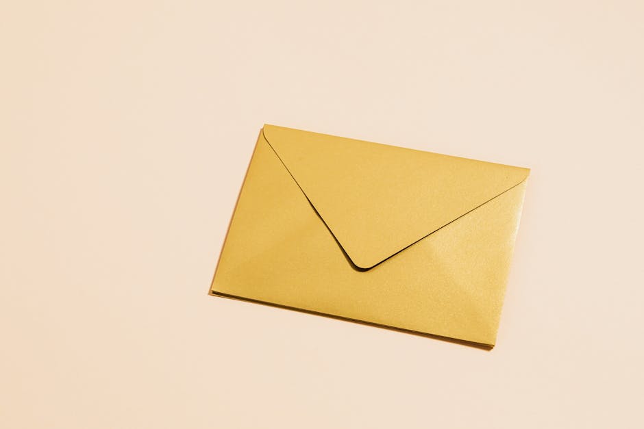 A colorful party invitation envelope being opened, symbolizing a potential phishing scam